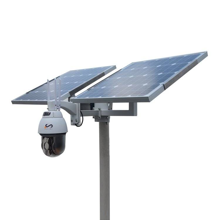120W 40AH Solar Power System kit for hikvision dahua ptz camera 2