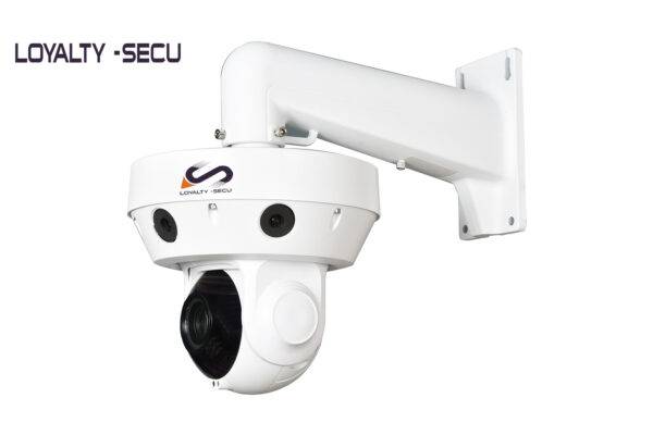 5MP Panoramic Smart Linkage Multi-Sensor Multi-Lens High Speed Fixed & PTZ Camera System 18X Optical Zoom - Image 5