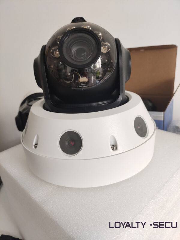 5MP Panoramic Smart Linkage Multi-Sensor Multi-Lens High Speed Fixed & PTZ Camera System 18X Optical Zoom - Image 7