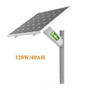 Portable 120W 40AH Solar Power Kit Solar Generator System for CCTV Camera