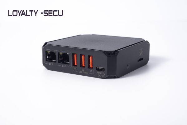 3 USB Ports Wireless WiFi Bluetooth Network Print Server for Multiple USB Printers Printing via Network