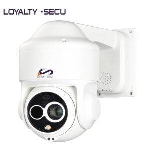 5 Inch Network PTZ Thermal Imaging Dual Vision Speed Dome Security Camera for Perimeter Security Protection