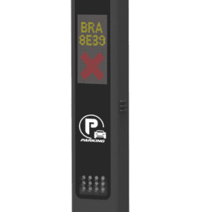 All in One 5MP License Plate Recognition Machine ANPR LPR Camera System with LED Screen for Vehicle License Display