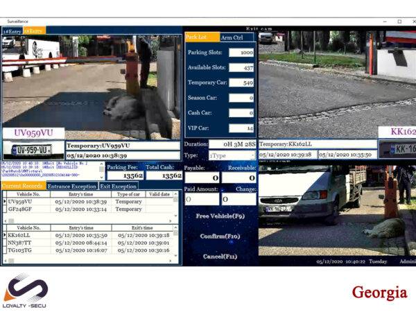 License plate read recognition solution in Georgia